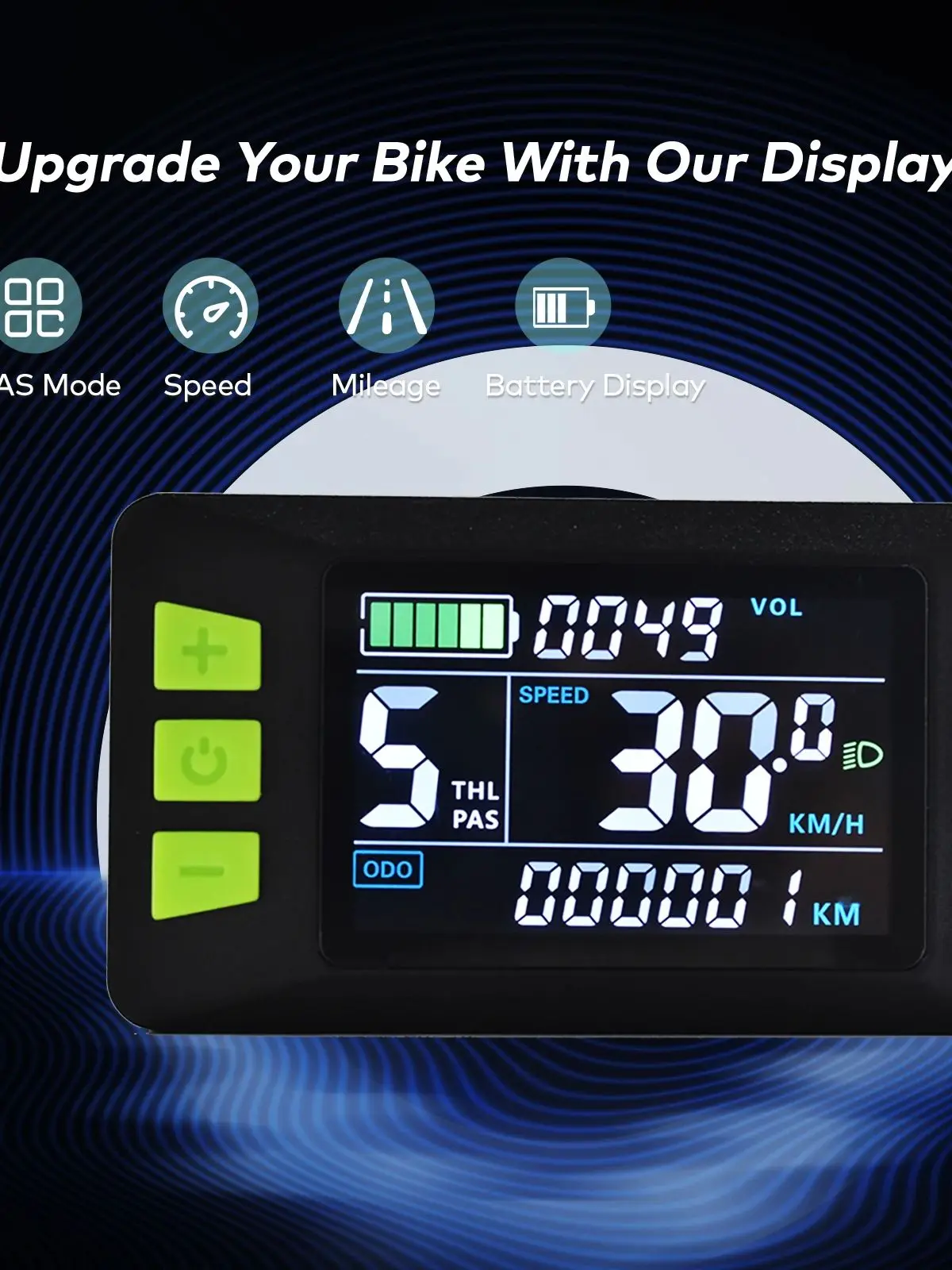 AliExpress 【Haytrix-P3C】 Bicycle Display Cycling Odometer Wired Speedometer Scooter Display EBike Computer LCD Screen Bicycle Accessories