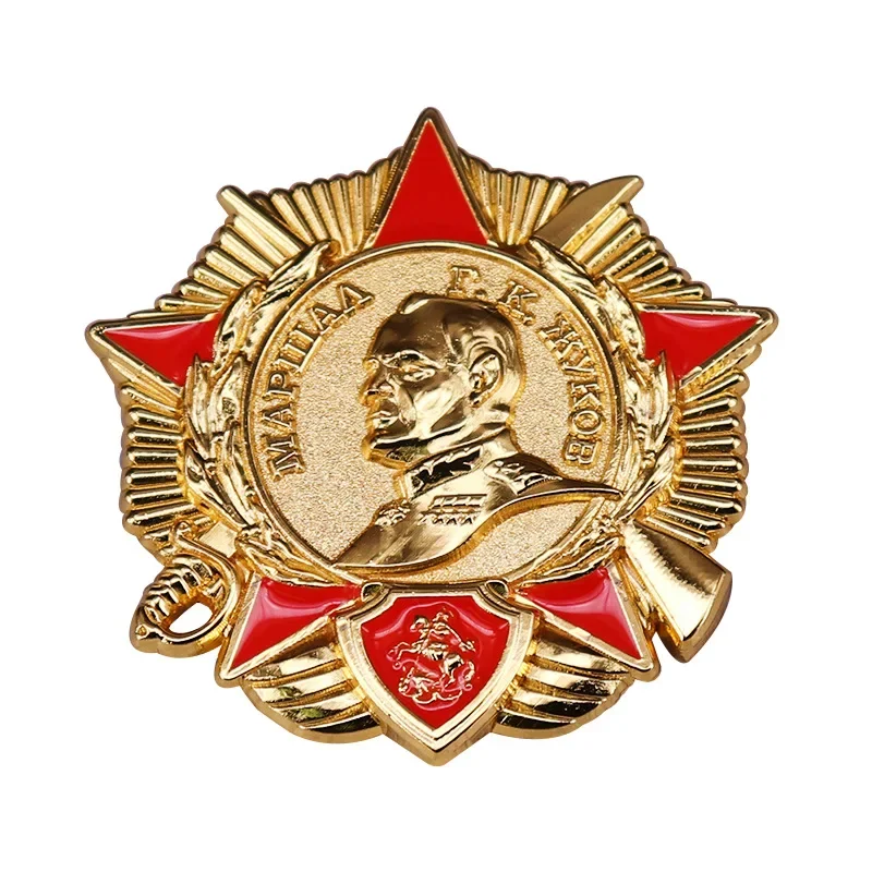 Marshals of the Soviet Union brooch badge Metal Pin for Clothes Coat Dress Lapel Jewelry Men Women Accessory Gift