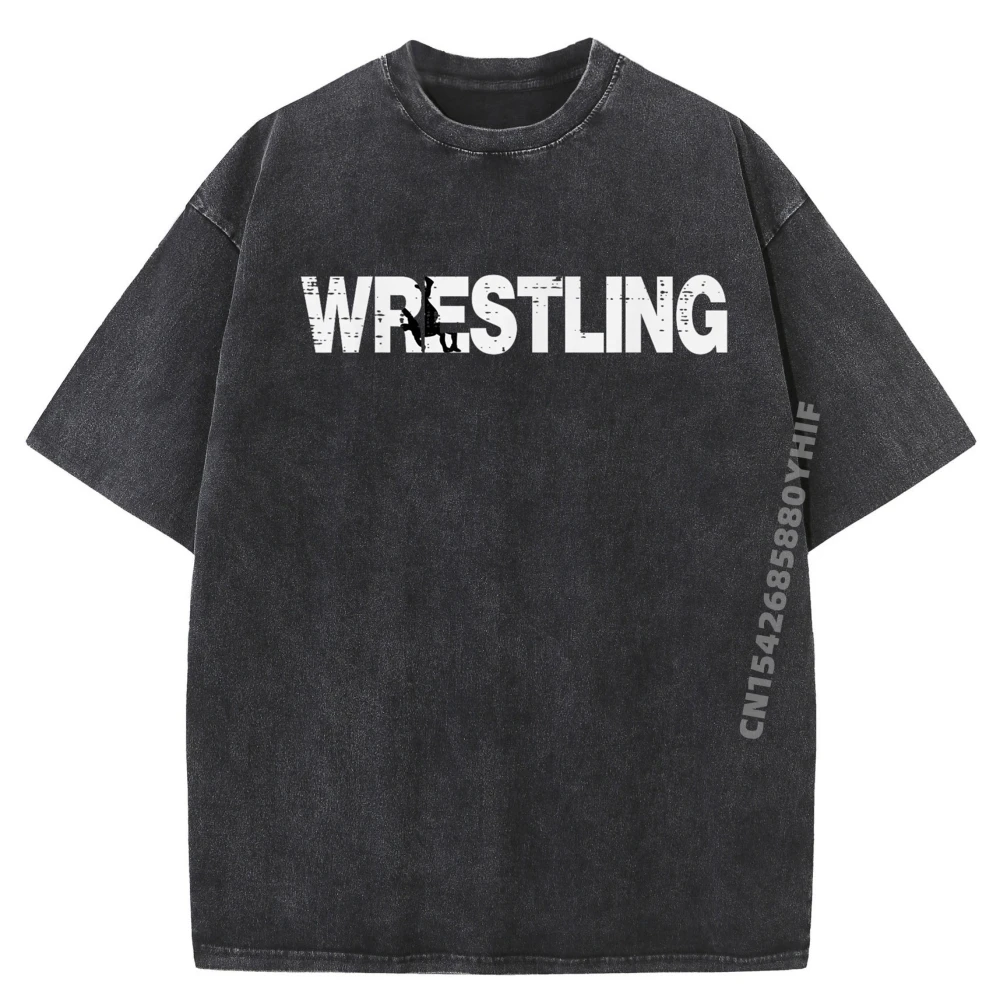 

Мужская футболка с рисунком борьбы и борьбы, спортивные боевые искусства, свободные потертые футболки для мужчин, большие размеры, группа