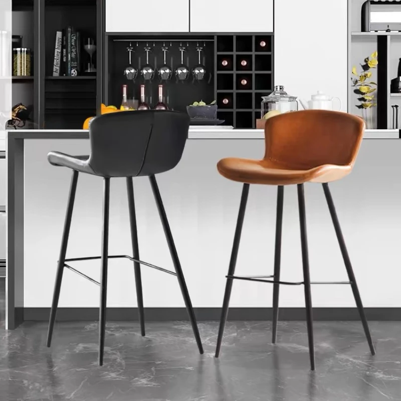 

Office Nordic Bar Chairs Design Minimalistic Restaurant Accent Chairs Salon Kitchen Sgabelli Isola Cucina Salon Furniture BY-155