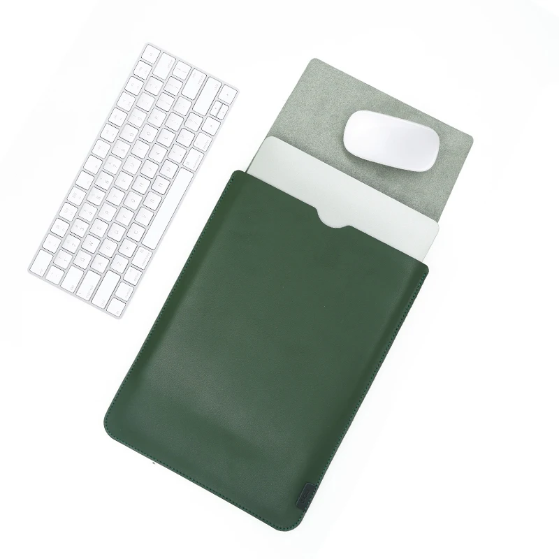 Arrival selling ultra-thin super slim sleeve pouch cover,Genuine leather laptop sleeve case for HP SPECTRE & Envy X360 13.3/15.6