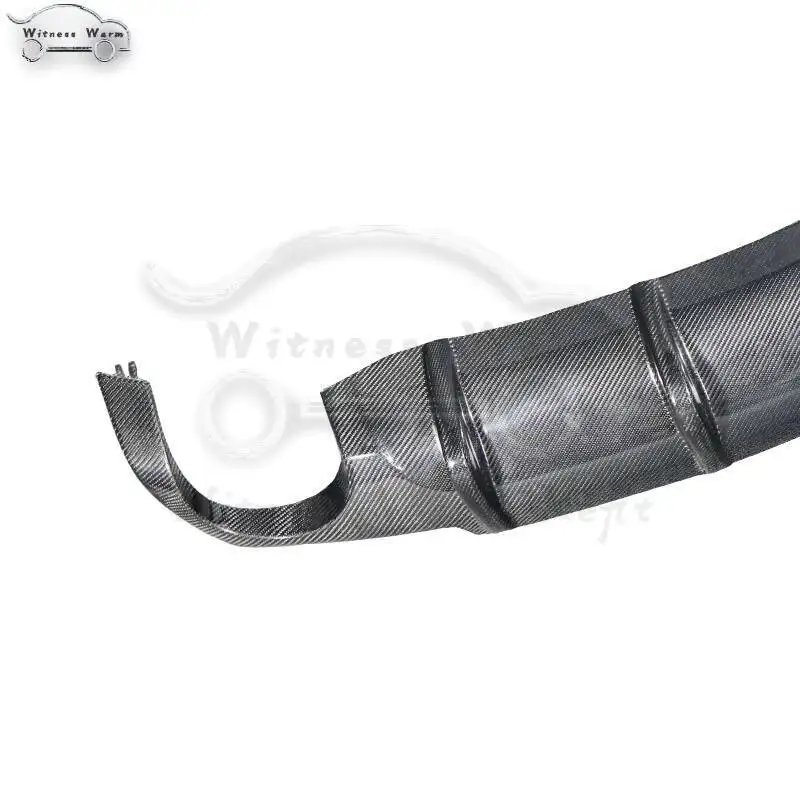 Carbon Fiber Car Rear Lip Bumper Diffuser Splitter for Volkswagen Scirocco r Bumper 2009-up