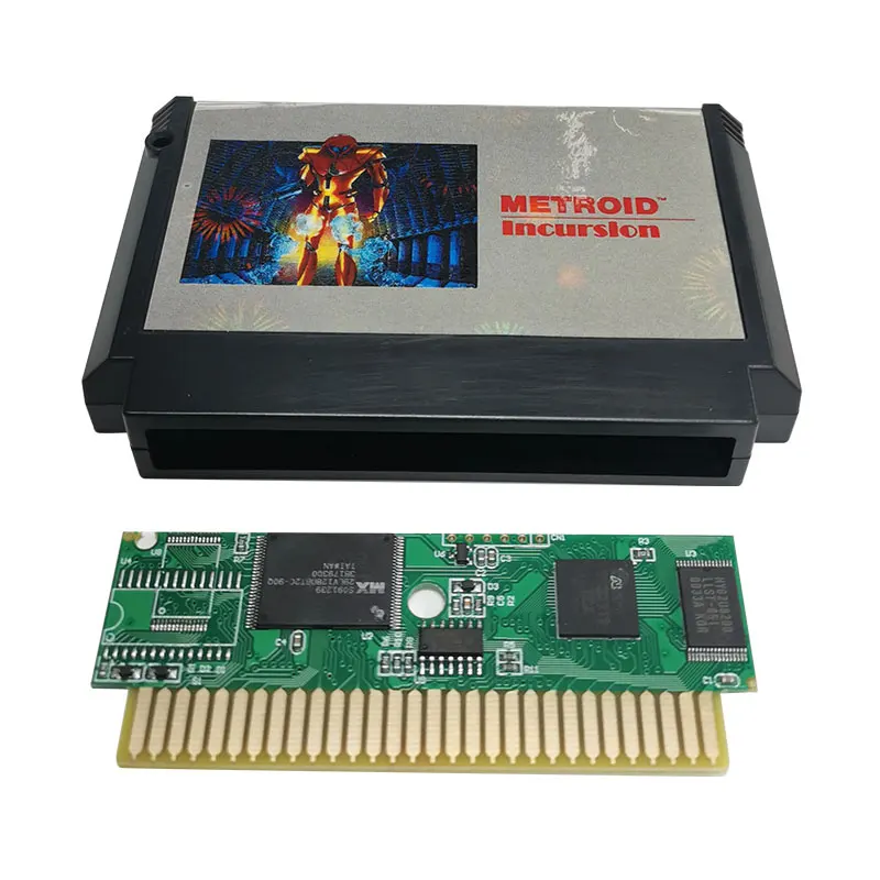 Metroid Incursion Game Cartridge For 8 Bit Video Game Console