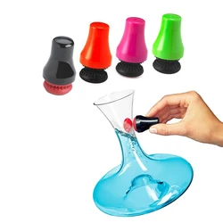 Silicone Magnetic Cleaning Brush Cleaner Glass Spot Bottle Rubber Long Scrubber Corner Car Shisha Hookah Narguile Accessories