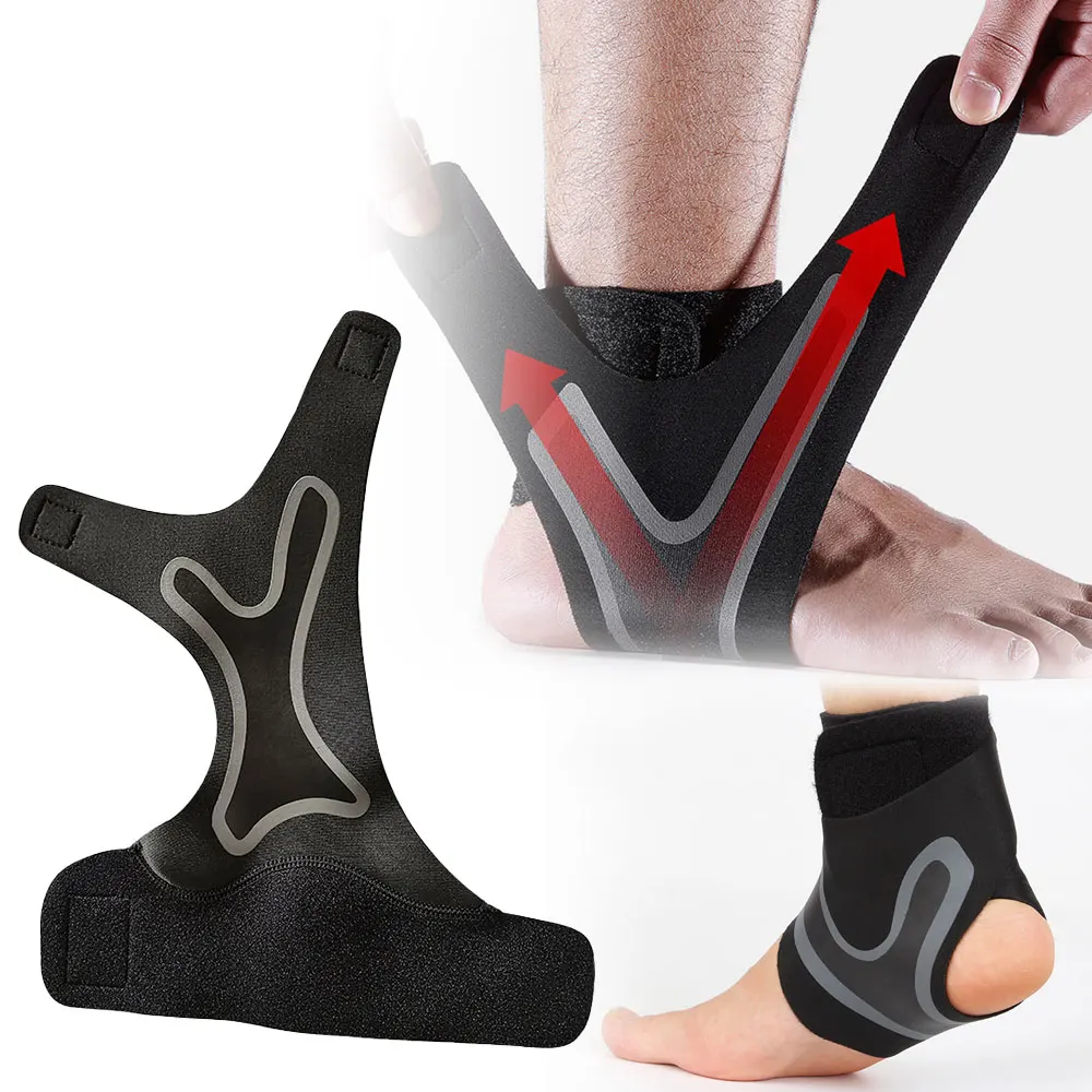 1 PC Fitness Sports cavigliera palestra supporto elastico per caviglia ingranaggio pesi per piedi avvolge le gambe di protezione sollevamento pesi di potenza