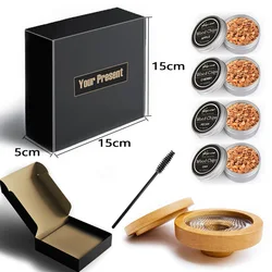 Whiskey Smoke Cocktail Accessories Smoking Wood Chips Cigar Lighter Base Food Steak Beverage Father's Gift Customized Flavors