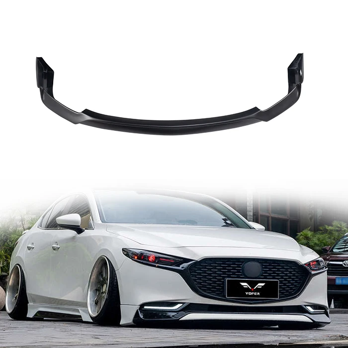 Factory manufacture car Front bumpers Lip parts accessories front lip universal for mazda3