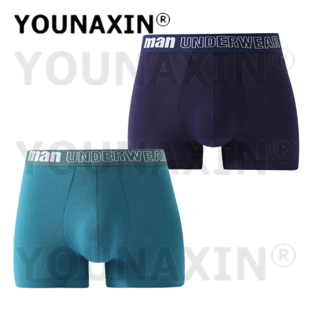 Boxers masculinos de tamanho grande, cuecas grandes, calcinhas da moda, cuecas íntimas, M, L, XL, 2XL, 3XL, 4XL, 5XL, 6XL, 7XL, 2 peças