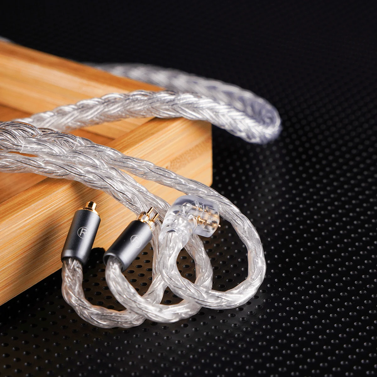 NICEHCK IcyMoon หูฟังอัพเกรดลวด 16 แกน OCC + เงิน OFC HiFi IEM สาย MMCX/2Pin/QDC สําหรับ DB2 กะรัต Forteza Castor