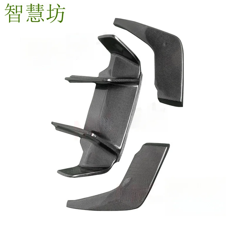 

Подходит для BMW 6 серии F06 F12 F13 M6, карбоновый трехсекционный задний диффузор, задний спойлер.