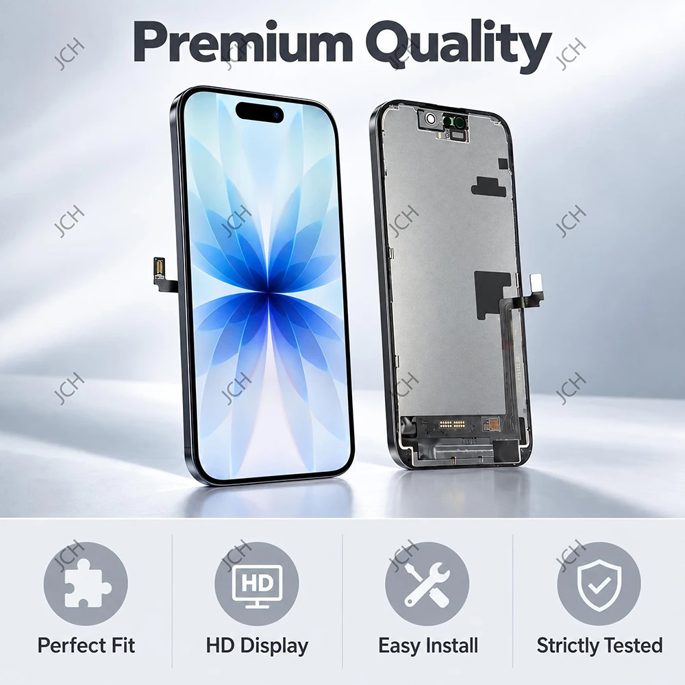 NEUES AAA+++ Display für iPhone 17 17Pro Bildschirm Digitizer LCD Ersatz 17 Pro Max 17e Incell Direktvertrieb Pantalla – Detail 2