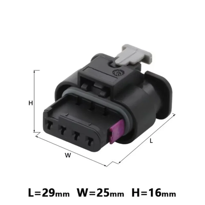 5/100 Sets 4Pin TE/AMP Car 4 way 1.2mm 1-1456426-1 1-1456426-5 1488991-1 1488991-5 waterproof connector with terminals and seals