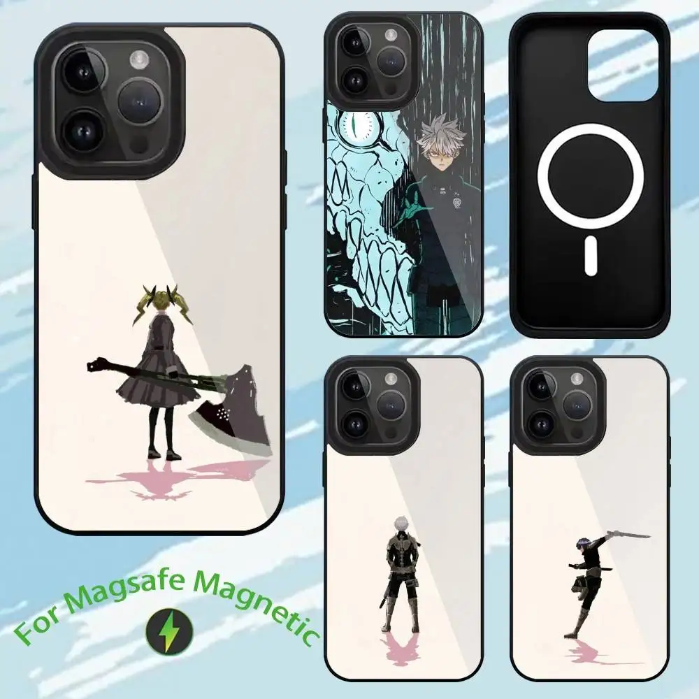 

COOL Anime K-Kaiju No8 Phone Case For iPhone17,16,15,14,13,12,11,Plus,Pro,Max For Magsafe Wireless Charging case