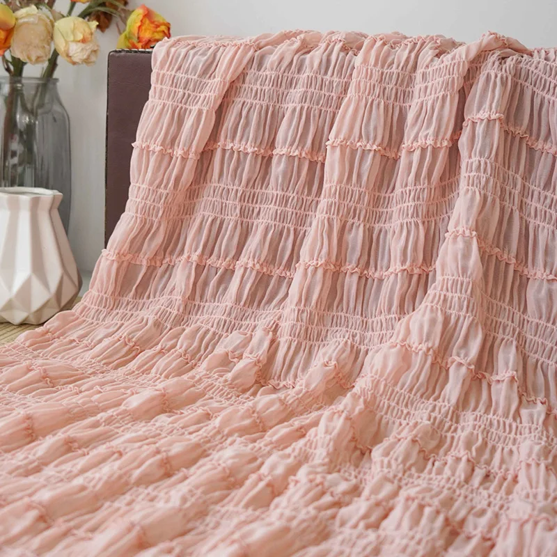 

Soft and Delicate Chiffon Fabric for Wedding Dress Overlay Sewing Accessories Gauze Diy Skirt