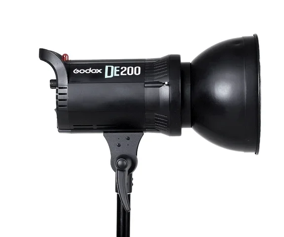 

Godox DE200 200W DE300 DE400 300W 400W Compact Studio Lighting Lamp Head Flash Light Strobe 110V/220V Flash studio light