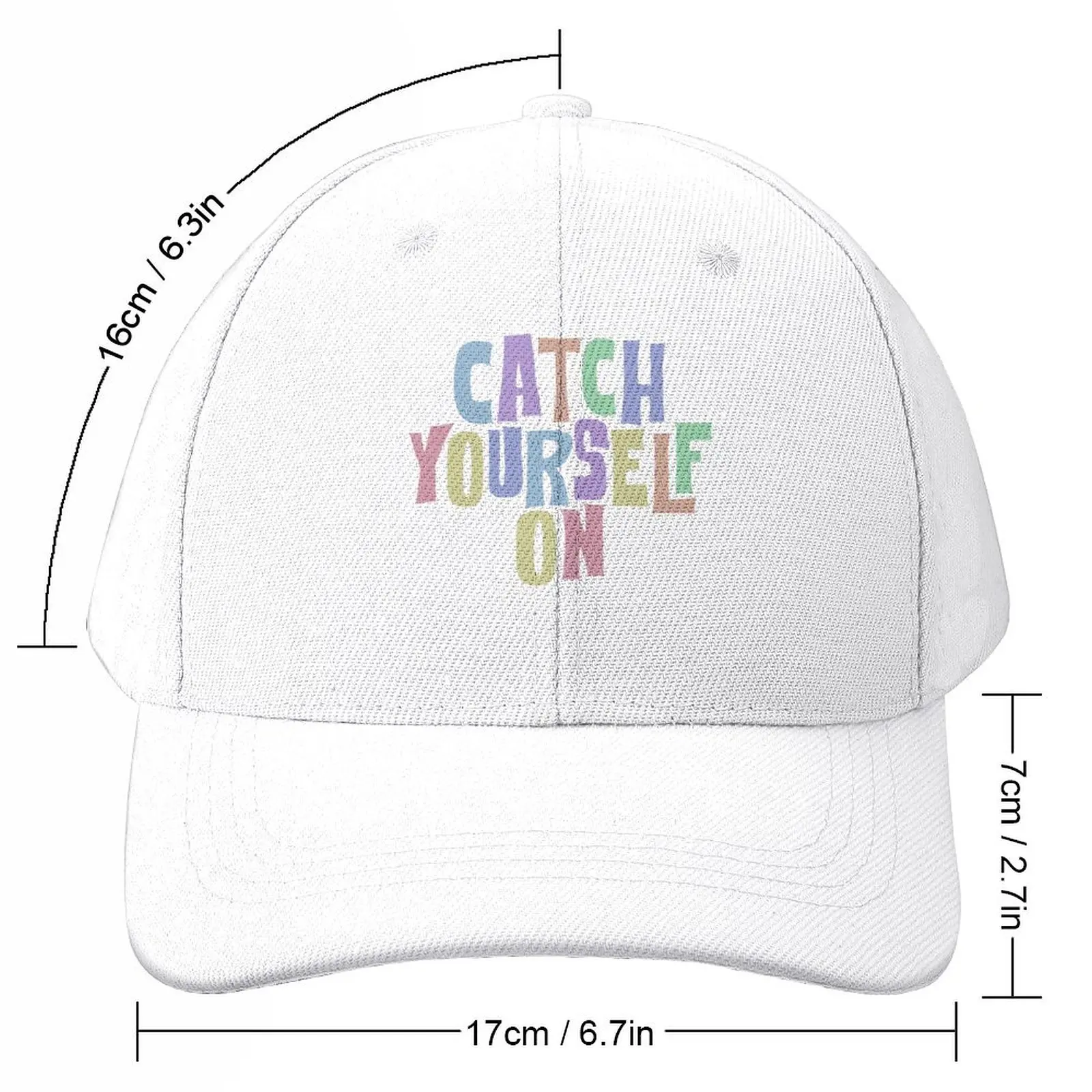 Catch Yourself On | Northern Ireland & Irish Sayings Baseball Cap Hat Man For The Sun Custom Cap Mens Caps Women's