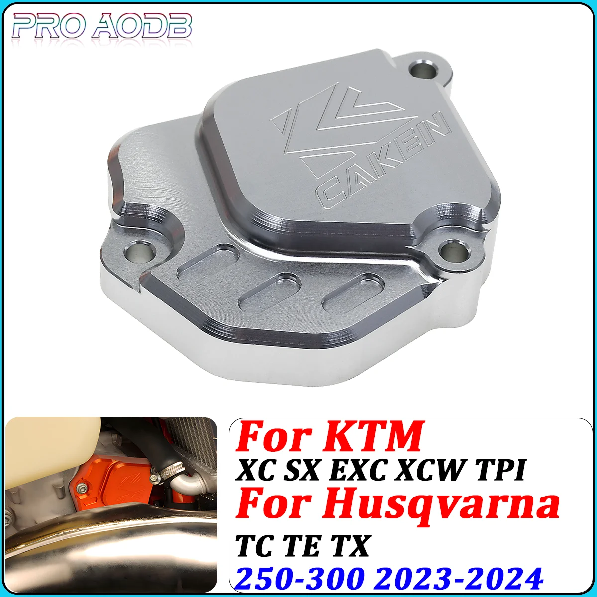 

Motocross Exhaust Valve Control Cover For KTM 250SX 300SX 250XC 300XC 250EXC 300EXC SIX DAYS CKD 250XC-W 300XC-W TPI