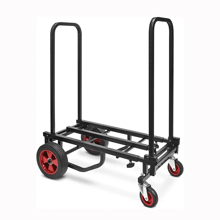 Hand Truck Dolly Cart Compact 300Lbs Max Load Capacity Foldable and Lightweight Metal Hand Platform Cart