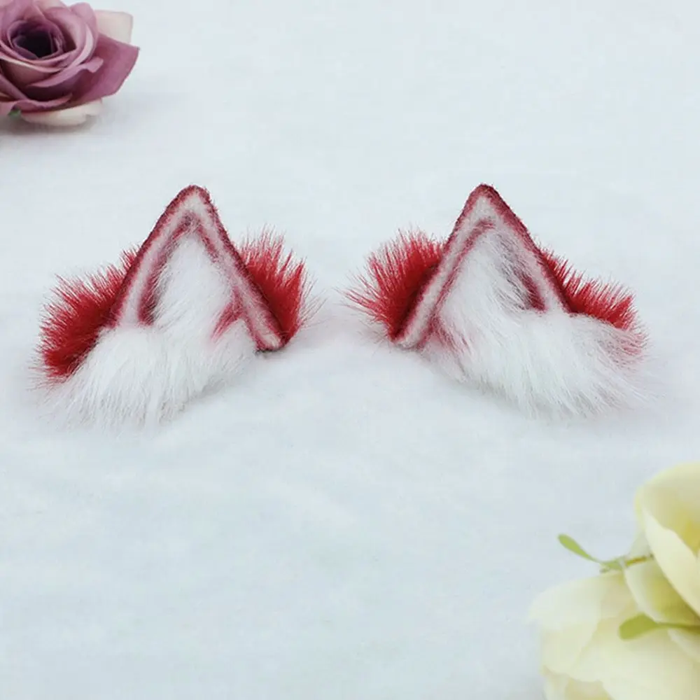 For 20CM Idol Doll Headwear Cute Plush Fur Cat Ear Headband For 14inch Doll Clothes Decor Kids Toys Clothes Accessories