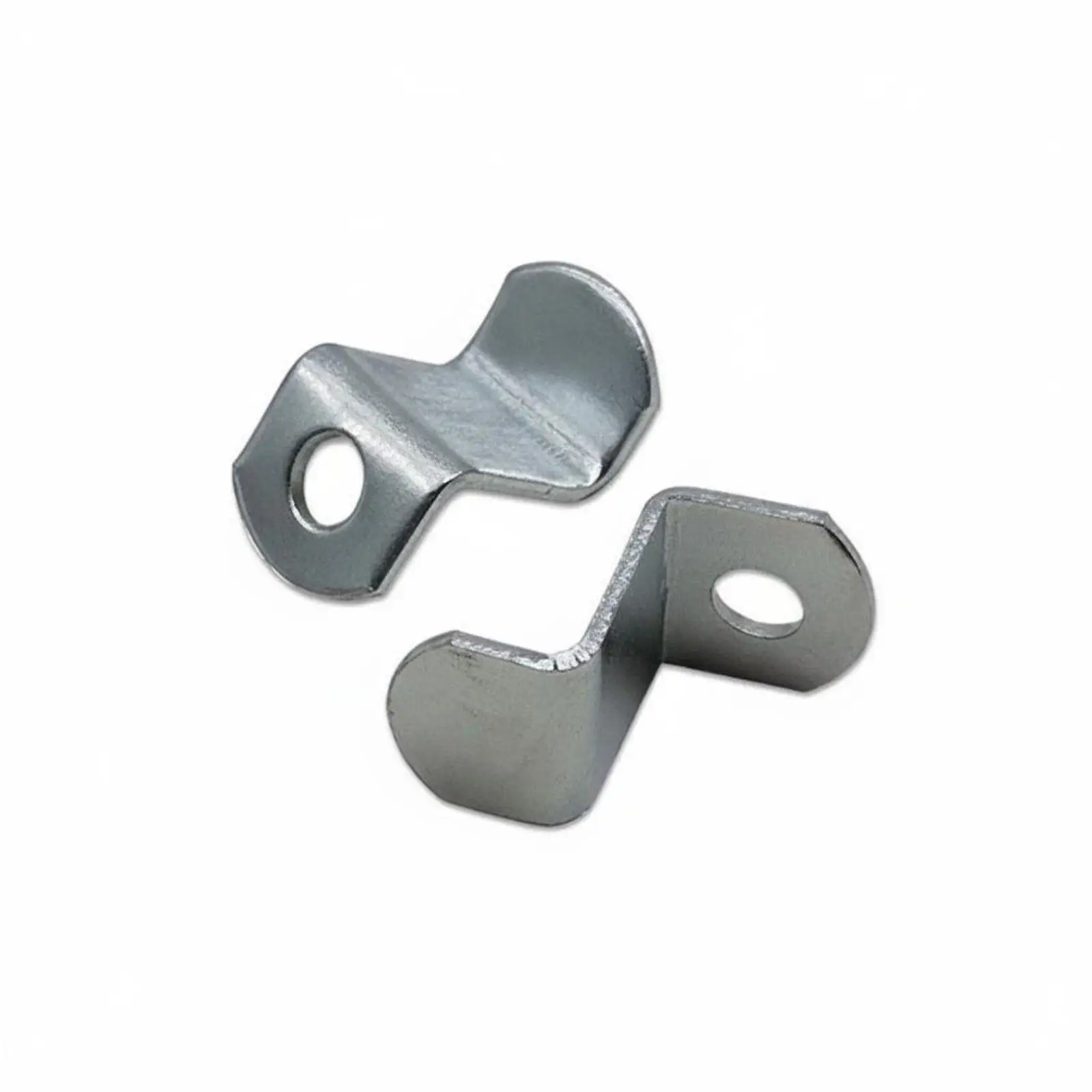 Steel Bracket Z Type Iron Corner Connector Sturdy Mounting Brace for Shelves Cabinets Furniture Repair