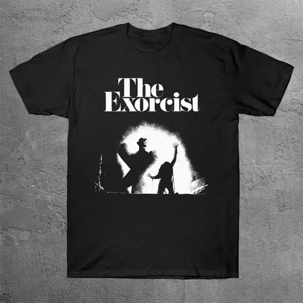 

Футболка «Экзорцист» Мужская уличная футболка с рисунком