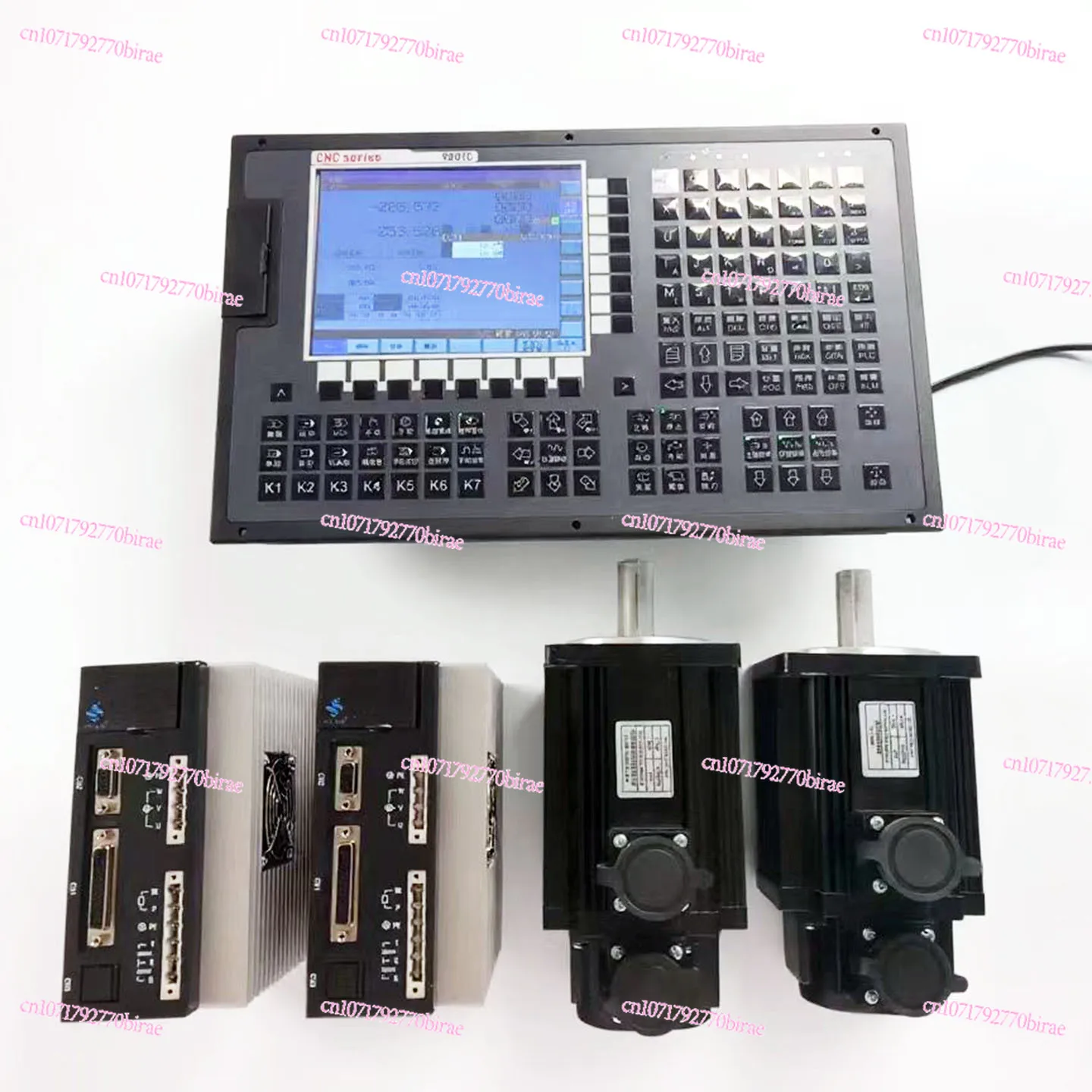 مخرطة CNC نظام التحكم العددي محور مزدوج أربعة محاور 980TC تحكم بالإضافة إلى محرك سيرفو مجموعة مركز التصنيع عدد واسع