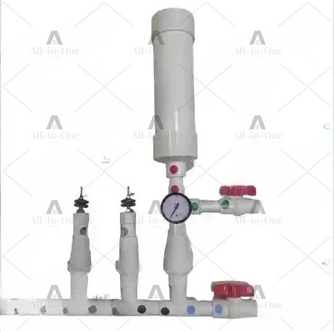Self-pickup water without oil or electricity PVC water hammer pump