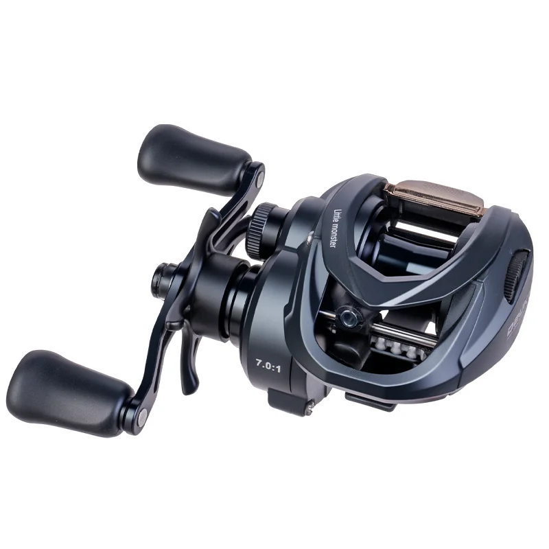 

Genhike Q1 BFS 147g Light Weight Magnetic Dual Brake System 7.0:1 High Ratio Ceramic Ball Bearing Baitcasting Fishing Reel