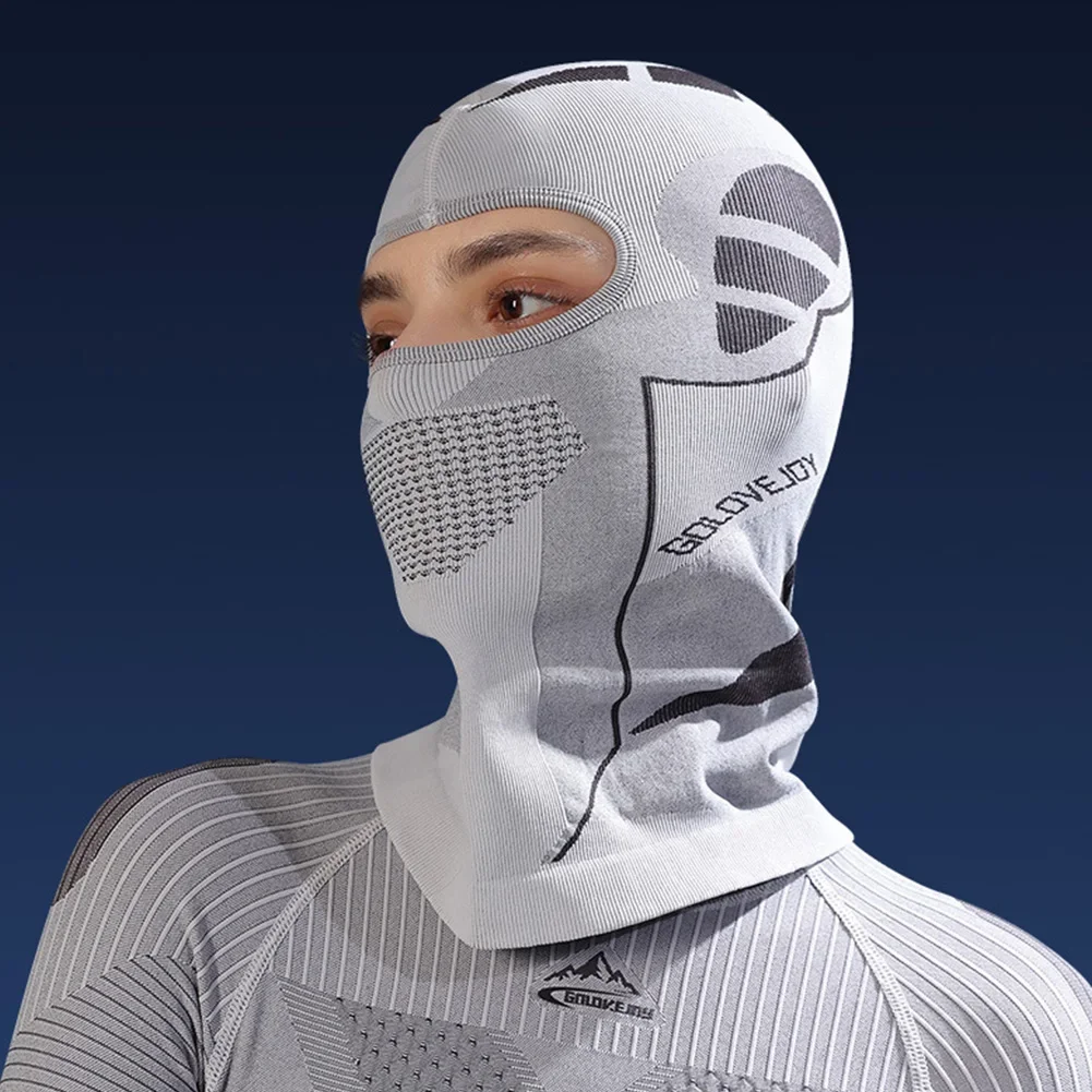 Passamontagna Maschera per il viso Maschera per il viso isolata a prova di freddo Copricapo per il collo in un unico pezzo per le attività all'aperto