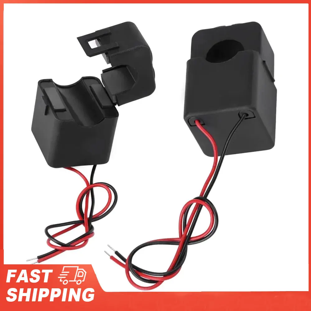 PEACEFAIR PZCT-02 Split  Current Transformer Coil Sensor Coil Transformer Current Transformer for 100A Amp Energy Meter