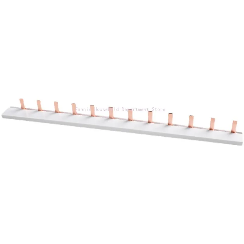 PIN TYPE Fork Type Copper Busbar for Distribution Box Circuit breaker MCB 63A Connector Busbar Connection