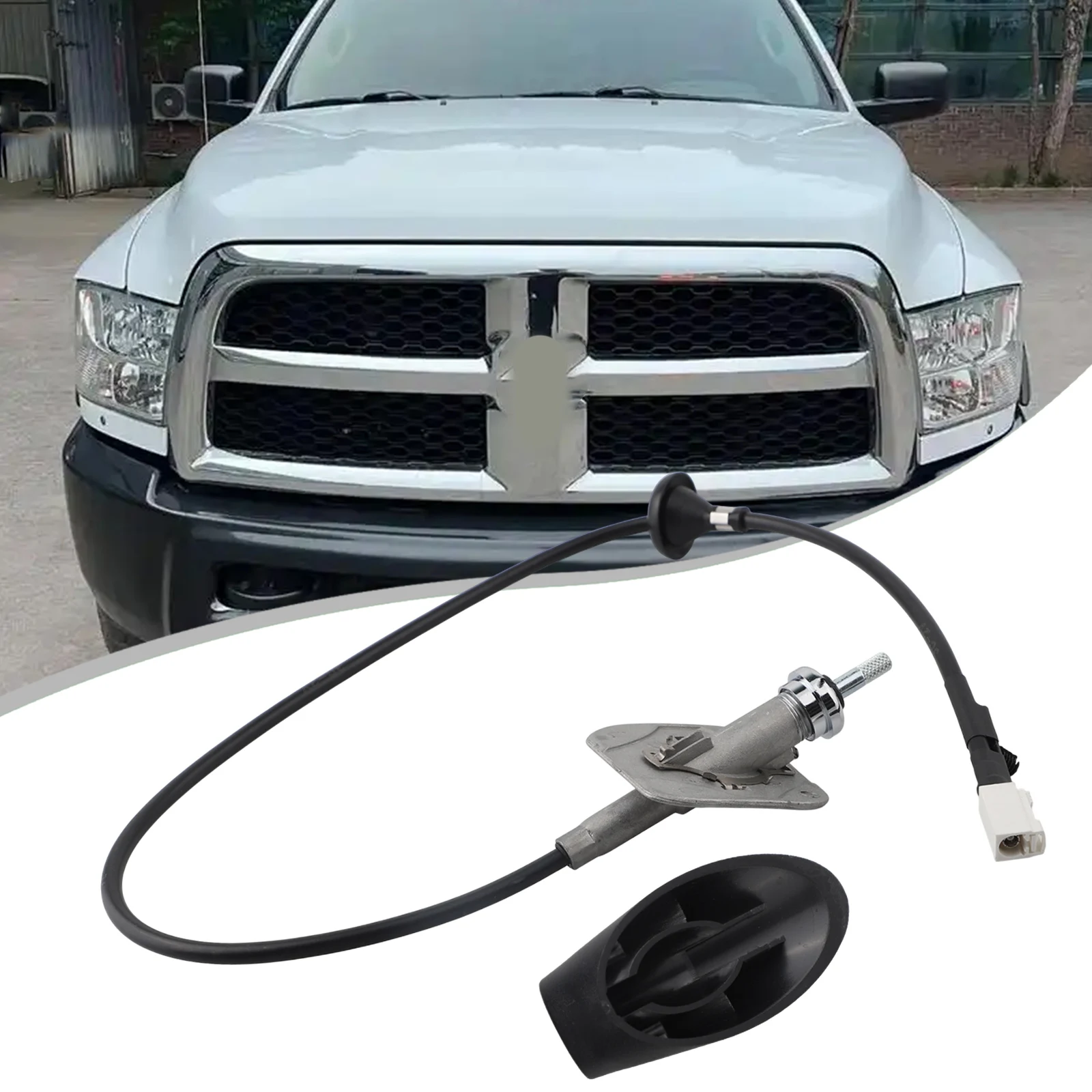 Antenna Base Replacement for Dodge For Ram Trucks from 2014 to 2020 Ensures Enhanced Reception and Simple Installation