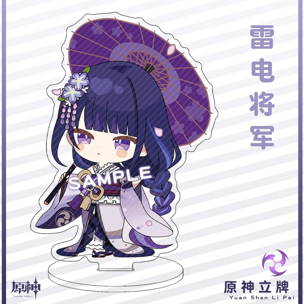 حامل أكريليك أنيمي بتأثير من Genshin ، Yae Miko ، Kaedehara Kazuha ، Arataki ، Itto ، Kujou ، Sara ، لعبة لطيفة ، حلي تأثيري ، هدايا مجسمة