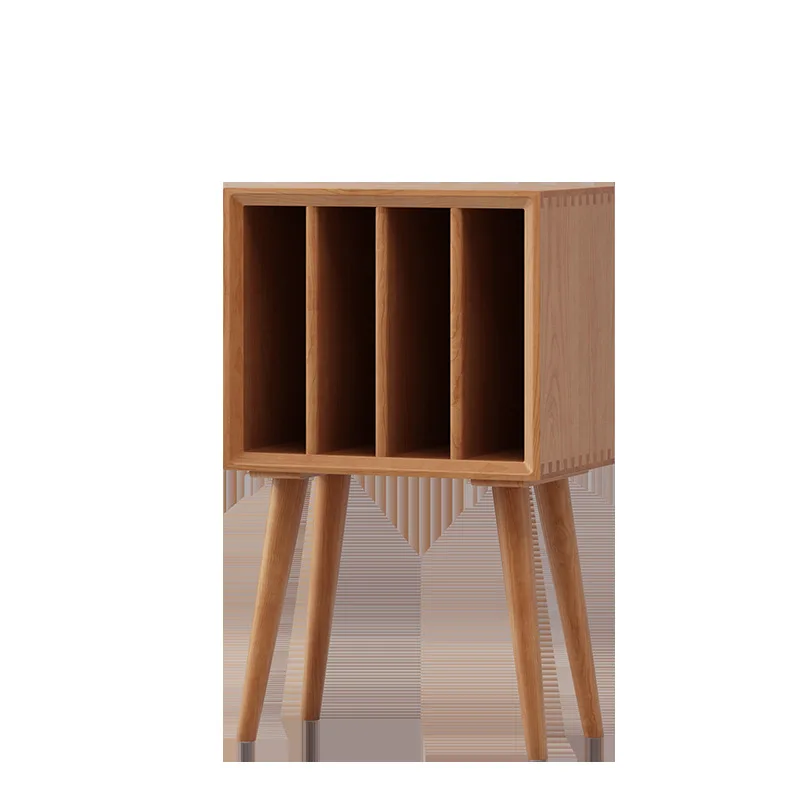 vinyl record cabinet, Japanese-style small apartment living room sofa, storage display cabinet