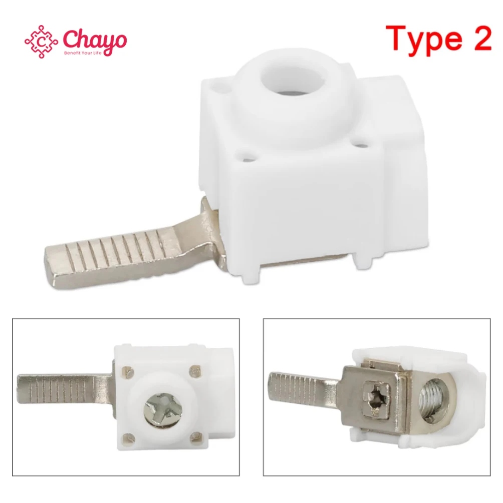 Free Shipping 10 Pieces/Lot 25 Mm² Terminals for Busbar Circuit Breaker Distribution Box Electrical Wire Connector TONGOU