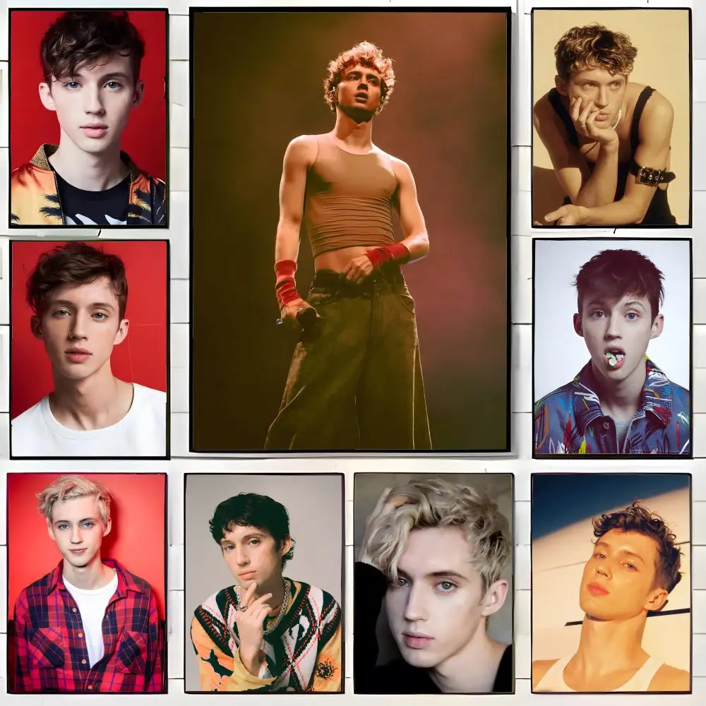 Indie Singer Troye Sivan Poster Wall Art Print Decorative Mural Home Decor Gift Unframed