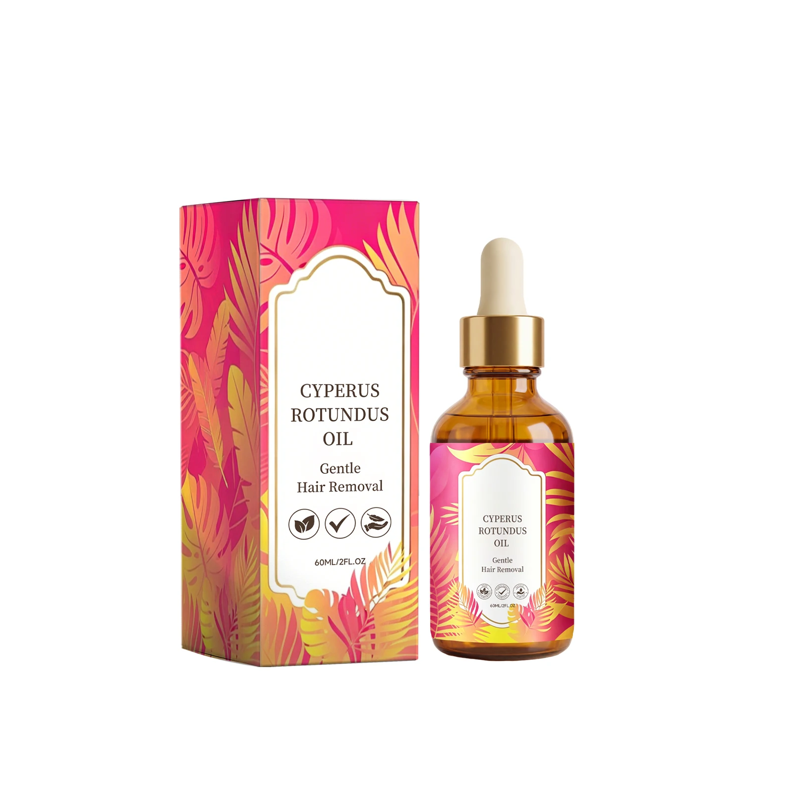 Cyperus Rotundus Oil For Hair Reduction Armpit Leg Arm Hair Remove Hair Growth Inhibition Deep Moisturizing Body Depilatory Care