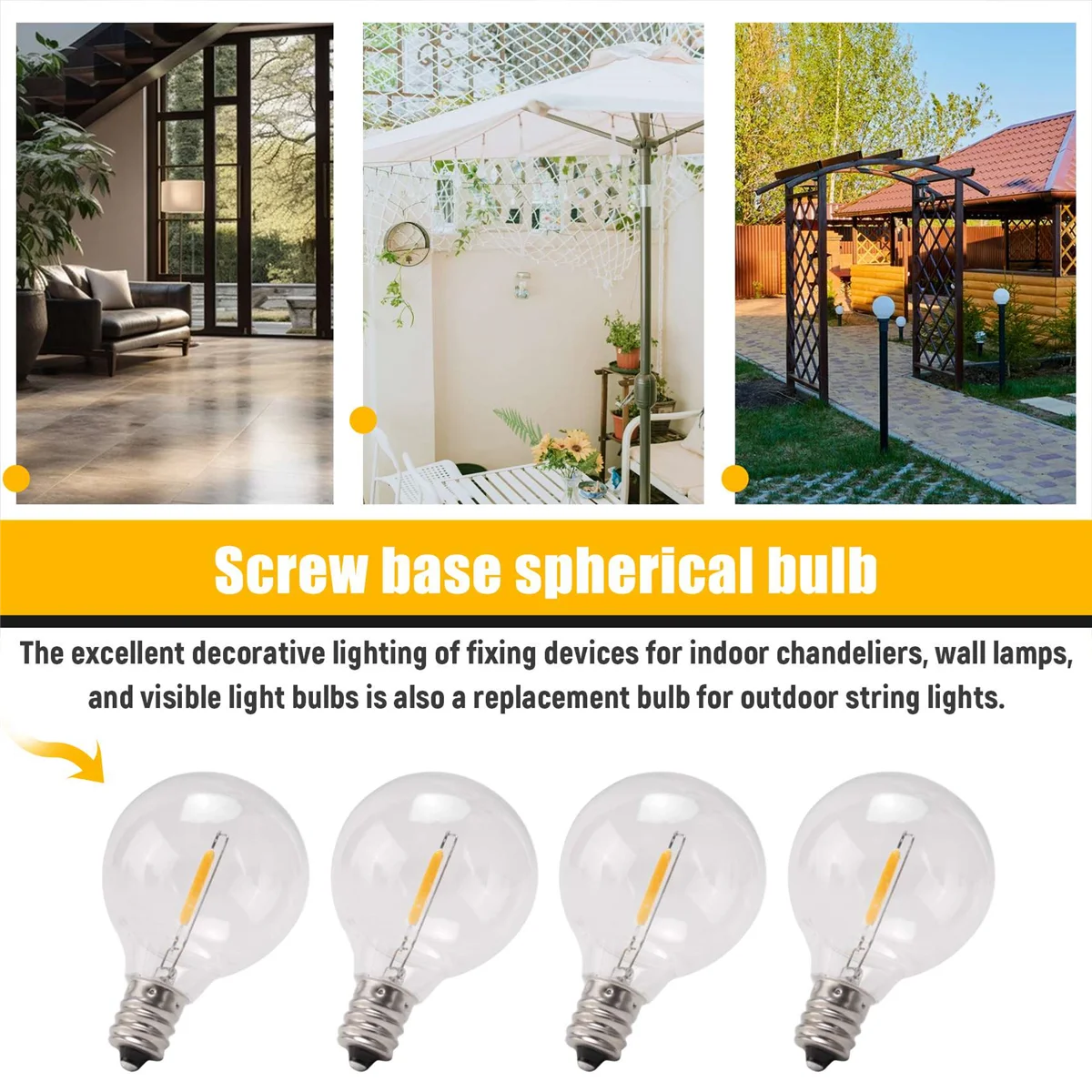 Ablj 6Pcs G40 Led R…