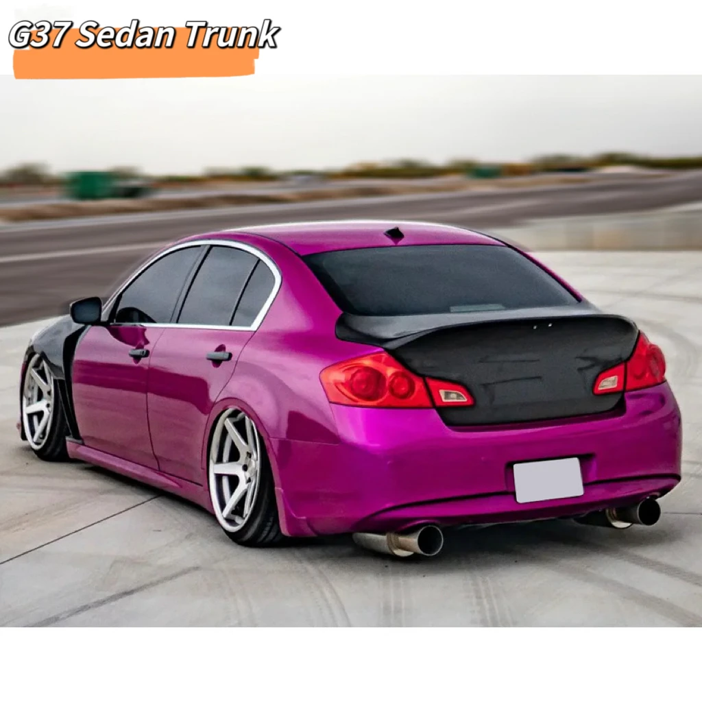 G37 Sedan Carbon Trunk Lid for Infiniti G37 2007-2013  Sedan Carbon Fiber Trunk Lid