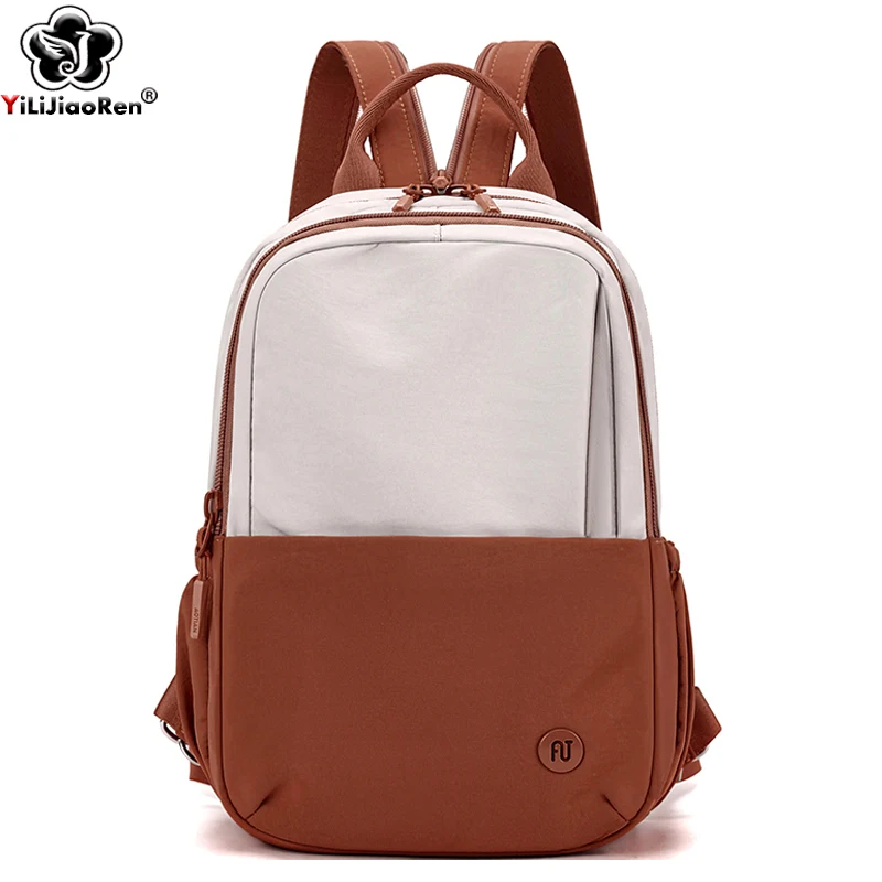 

Fashion Daypack Women Simple Commuter Backpack Ladies Chest Bag Waterproof Oxford School Bag Girls Lightweight Travel Knapsack
