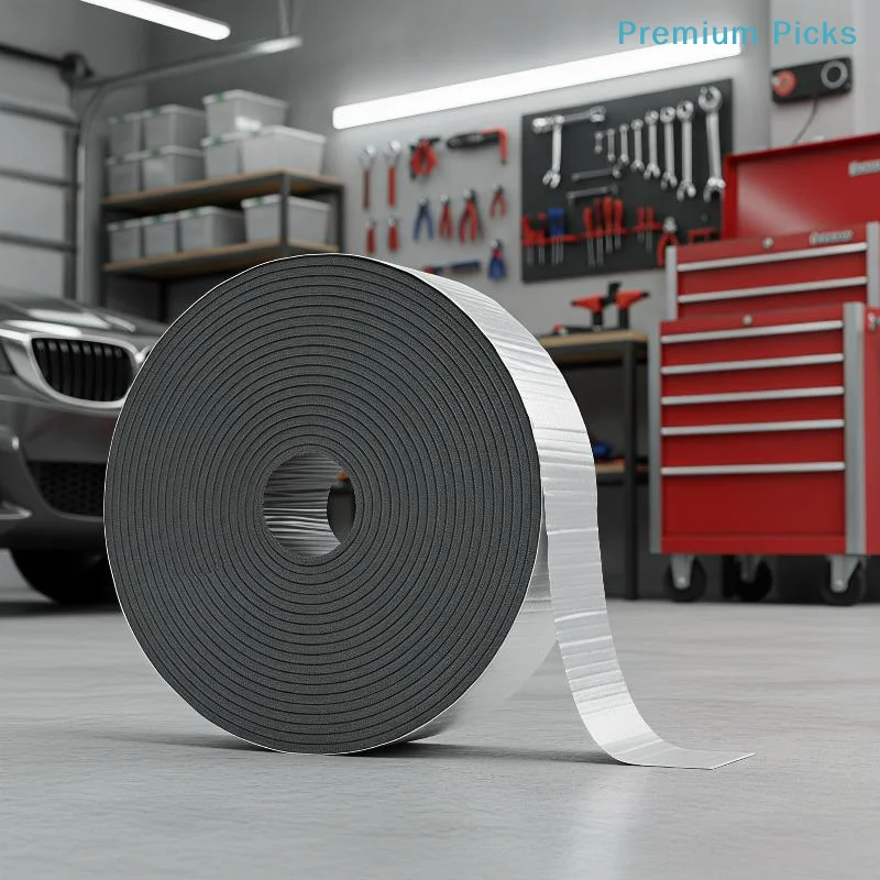 portablePipe Insulation Adhesive Tape 10m Heat Soundproof Fire Resistant for Home Outdoor Pipe Anti-Freeze Protection