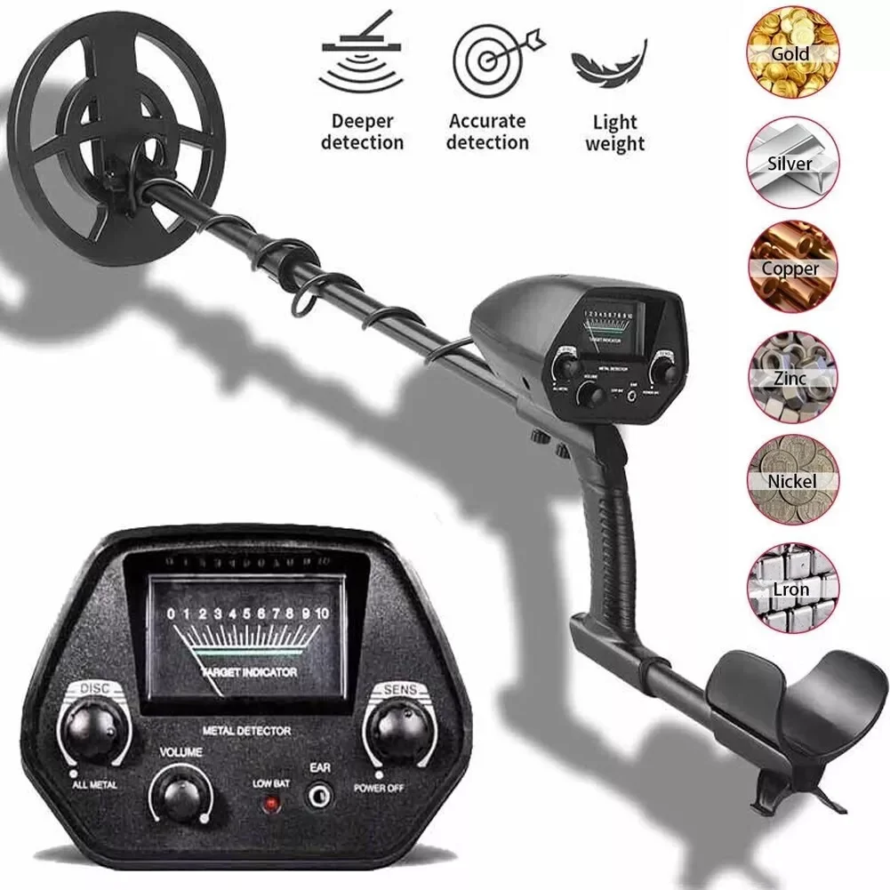

LCD High Accuracy Professional Metal Detectors Waterproof Under Ground Gold Digger For Treasures Detect Hunters Circuit Metales