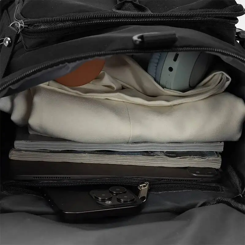 Mode grote sportzwemmen fitnesstas met droge en natte scheiding, onafhankelijke schoenencompartiment reistas