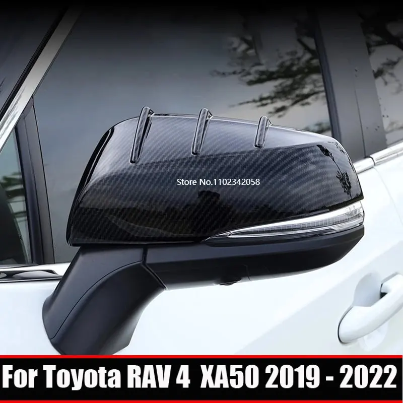 

Гибридная накладка на боковое зеркало заднего вида для Toyota RAV4 RAV 4 XA50 2019 -2023