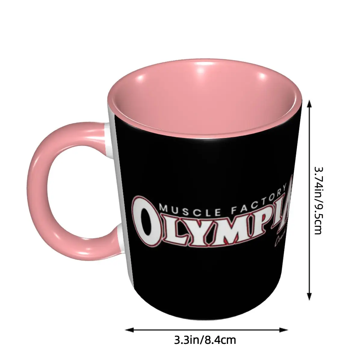 Future Mr OLYMPIA Motivations Mug Funny Ceramic Coffee Cups Tea Mugs Milk Cup Drinkware Gift for Friends DIY Custom