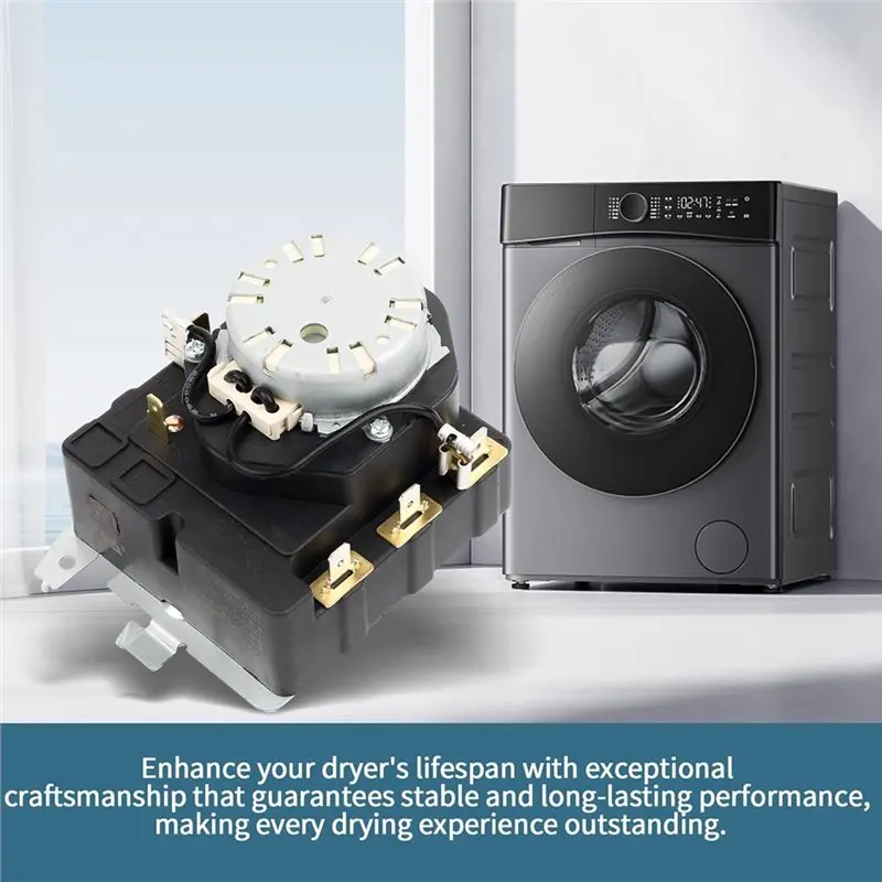 【جديد】TMD1EM35 WE04X25280 234D2377P005 لـ GE GTD33EASK0WW GTX22EASK0WW GTX33EASK0WW مؤقت مجفف متوافق إلخ