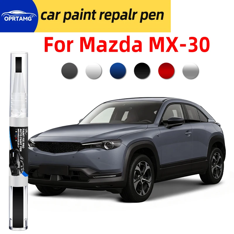 Car paint pen repair For Mazda MX-30 car paint pen scratch repair detailing tools car accessories black spray paint automobiles