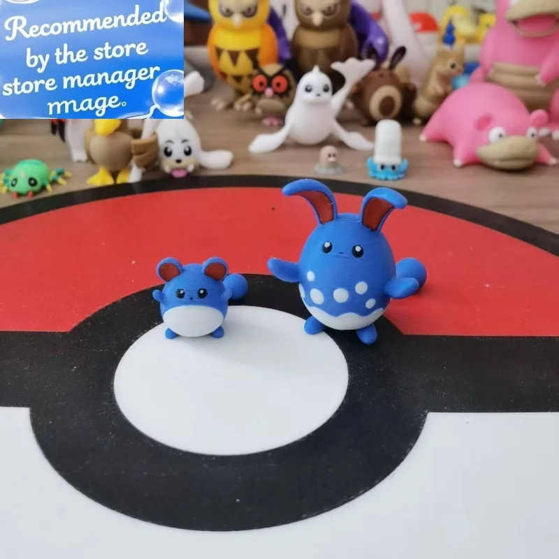 

Аниме Azumarill Marill, экшн-фигурка Proportion World 1:20, сделай сам, 3D печать, персонаж мультфильма, настольная статуя, подарки на день рождения, игрушка