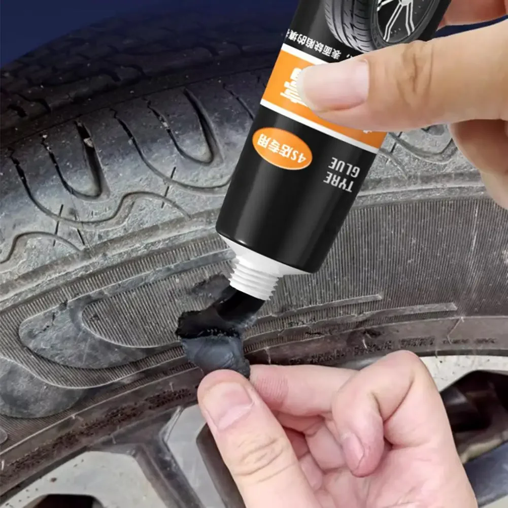 5/1Pcs Car Tyre Repair Glue Strong Viscosity Waterproof Wear-resistant Crack Repair Special Rubber Car Repairs Tool Garage Tools