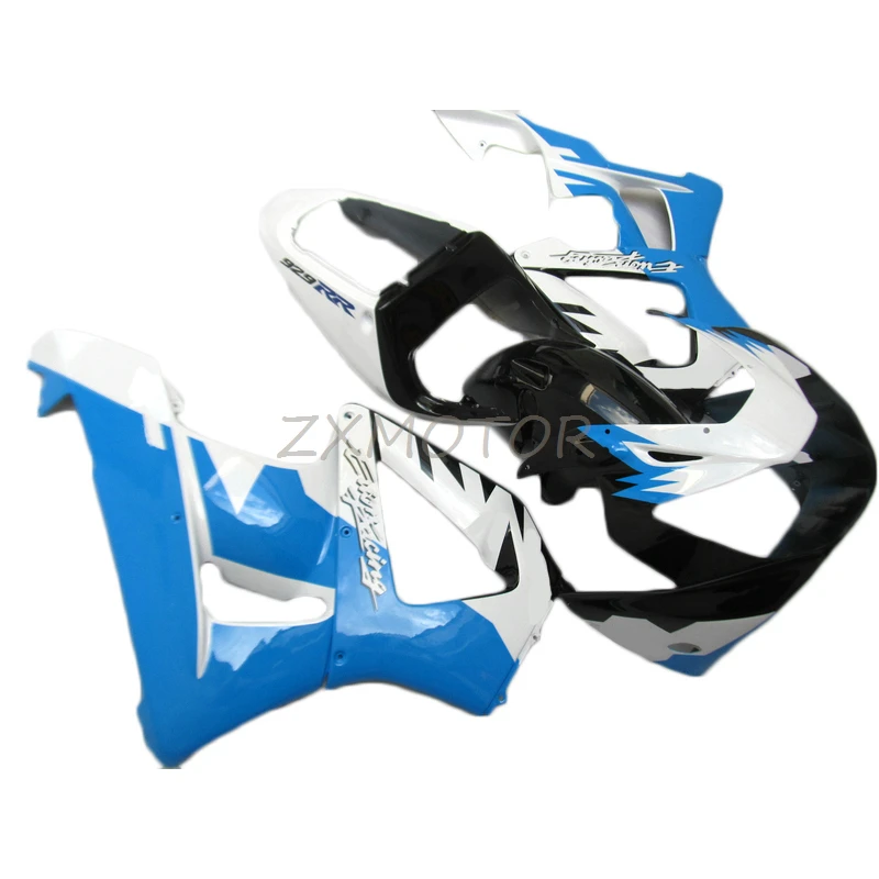 Hot Sale ABS Plastic Injection Fairings For Honda CBR900RR 929 2000 2001 CBR929 cbr 929 00 01 Blue White Black fairing kit TY28